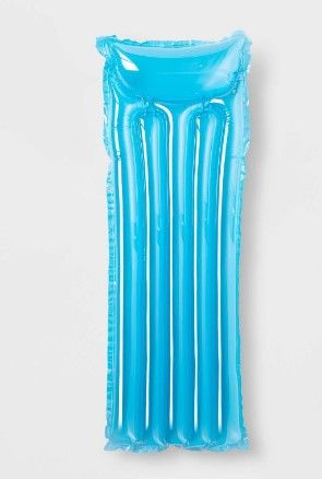 Photo 1 of 4 PACK Rectangular Water Pool Float Blue - Sun Squad™