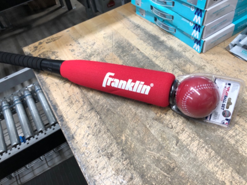 Photo 2 of Franklin Sports MLB Foam Baseball Bat and Ball Set – 24” Oversized