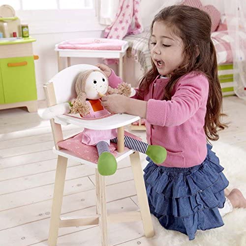 Photo 1 of Award Winning Hape Babydoll Highchair Toddler Wooden Doll Play Furniture,Multi, L: 10.1, W: 10.4, H: 22.4 inch
