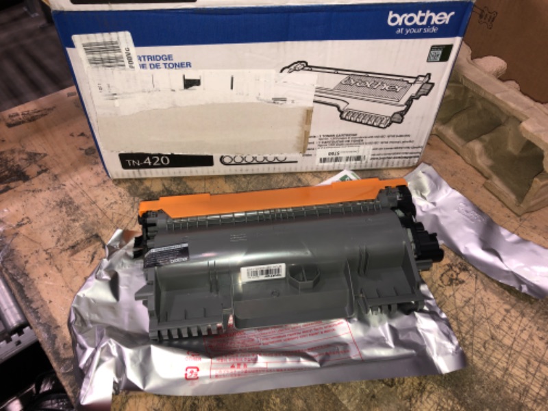 Photo 2 of E-Z Ink (TM) Compatible Toner Cartridge Replacement for Brother TN450 TN420 TN-450 TN-420 to use with HL-2270DW HL-2280DW HL-2230 HL-2240 MFC-7360N MFC-7860DW DCP-7065DN Intellifax 2840 2940 black
