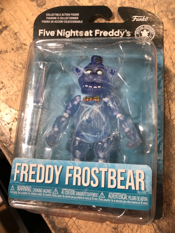 Photo 2 of Five Nights at Freddy's Articulated Freddy Frostbear Action Figure, 5 Inch
