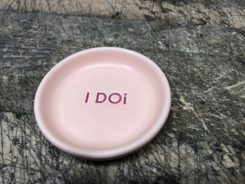 Photo 1 of "I DO" 3" CERAMIC SAUCERS
15 X UNITS