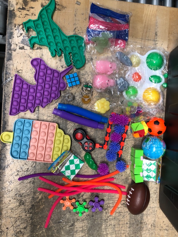 Photo 2 of (50 Pcs) Fidget Toys Easter Pop Its It Pack