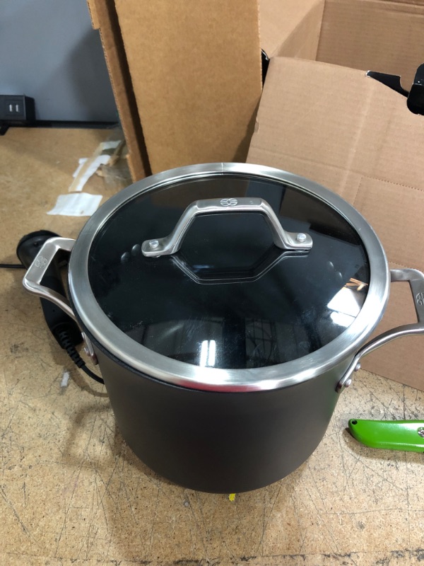 Photo 2 of Calphalon Signature Nonstick 8-Quart Covered Stock Pot