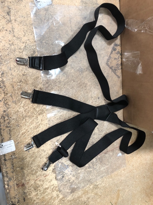 Photo 1 of Men's Stretch Suspenders - Goodfellow & Co™ Black One Size

