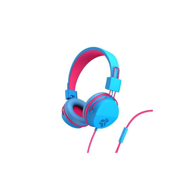 Photo 1 of JBuddies Studio Wired Kids Headphones - Pink/Blue