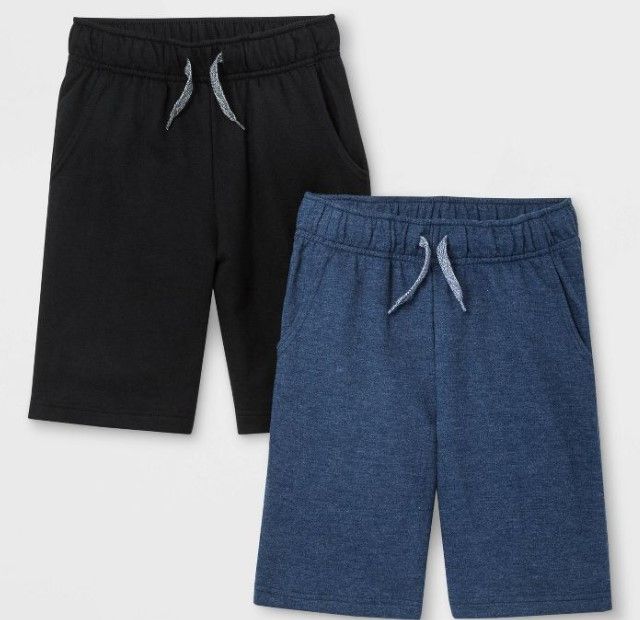 Photo 1 of Boys' 2pk Pull-On Knit Shorts - Cat & Jack™

