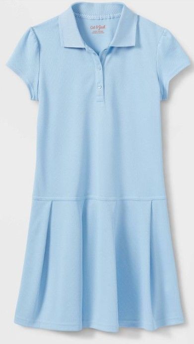 Photo 1 of Girls' Performance Uniform Tennis Dress - Cat & Jack™ Light Blue

