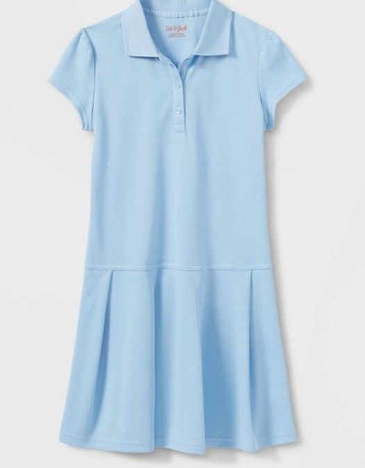 Photo 1 of Girls' Performance Uniform Tennis Dress - Cat & Jack™ Light Blue

