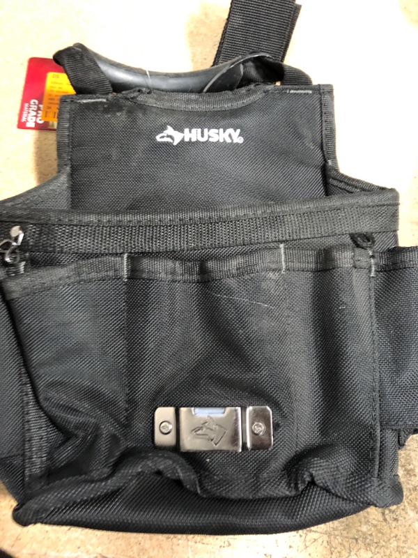 Photo 2 of 13-Pocket Black Utility Tool Pouch
