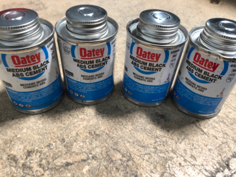 Photo 1 of 4-49585 4 Oz ABS Cement
