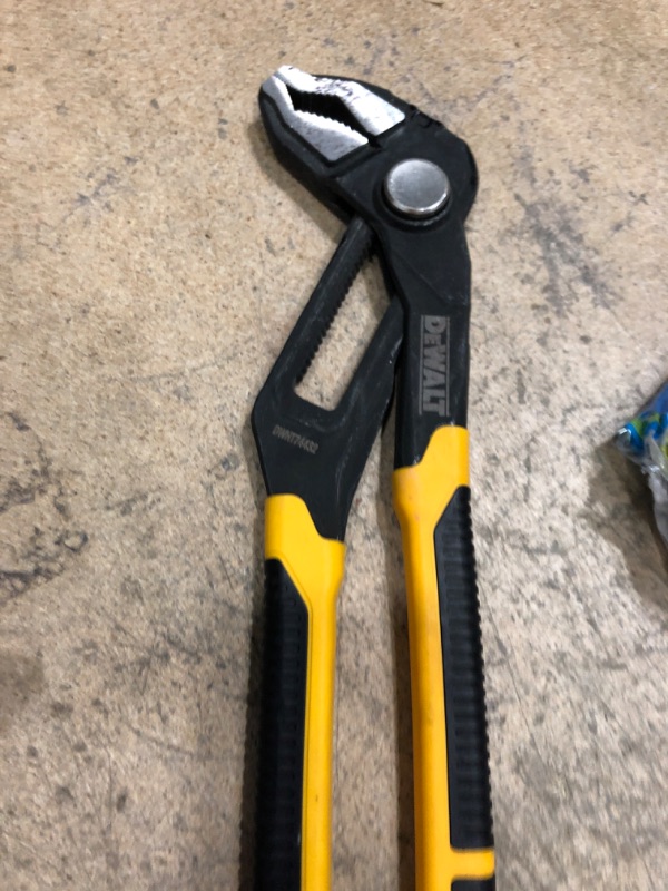 Photo 2 of 12 in. V-Groove Jaw Pushlock Plier
