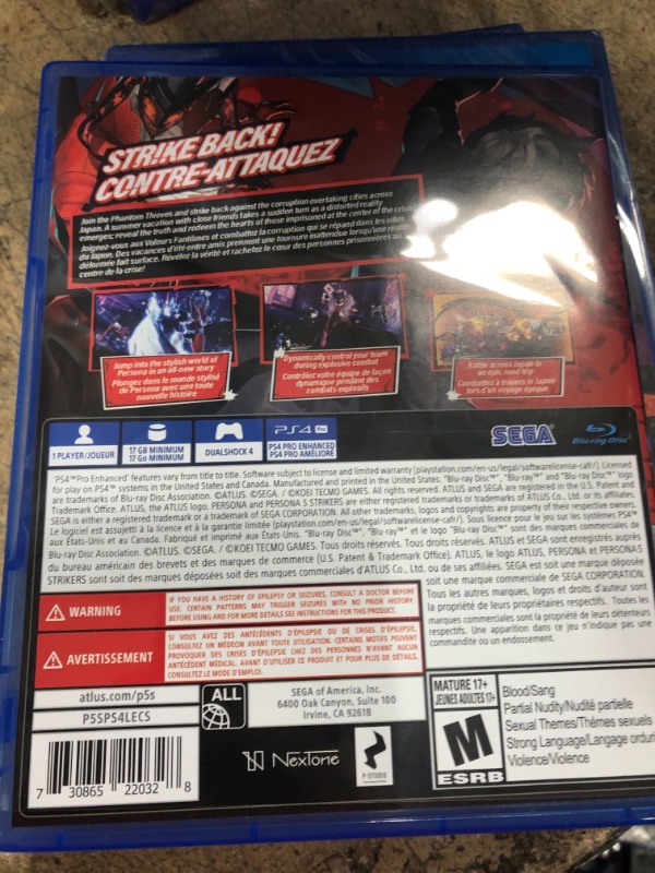 Photo 4 of Persona 5 Strikers - PlayStation 4

