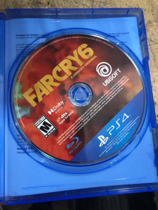 Photo 4 of **Opened for verification** Far Cry 6 - PlayStation 4

