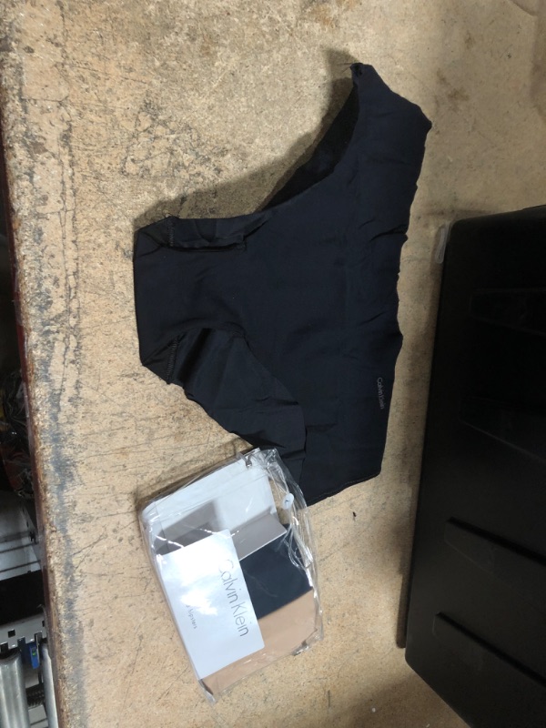 Photo 1 of Calvin Klein Women's Invisibles Seamless Hipster Panties, Multipack Nude Navy Black Size Large 