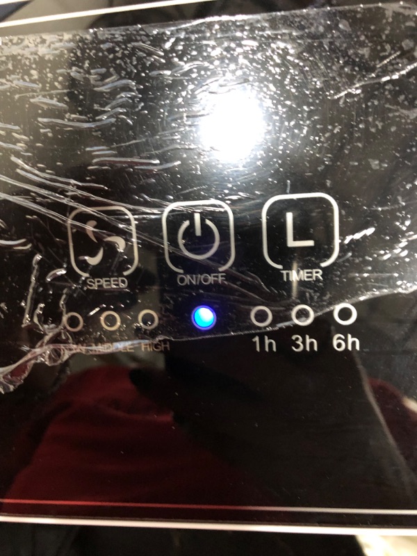 Photo 1 of Portable Air Conditioner, Mini Evaporative Air Cooler, Personal Air Conditioner Misting Fan with 3 Wind Speeds Touch Screen Small Desktop Cooling Fan for Home, Bedroom, Office, Dorm, Car, Camping Tent
