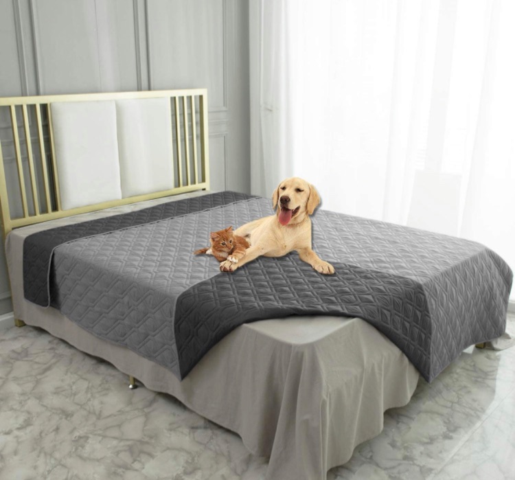 Photo 1 of Ameritex Waterproof Dog Bed Cover Pet Blanket for Furniture Bed Couch Sofa Reversible