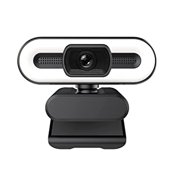 Photo 1 of REZEK B11 1080P HD Webcam with Fill Light Rotatable Laptop Computer Web Camera with Microphone for YouTube Video Recording
