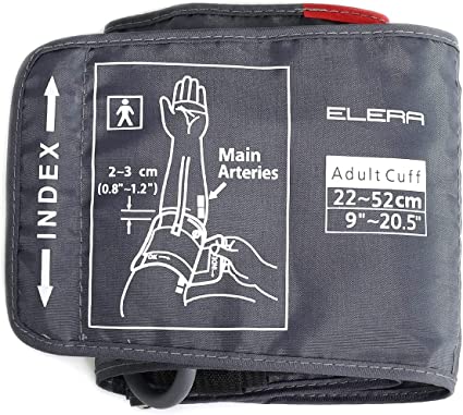 Photo 1 of Extra Large Blood Pressure Cuff, ELERA 9”-20.5” Inches (22-52CM) Replacement Extra Large Cuff Applicable for Big Arm, Cuff Only BP Machine Not Included
