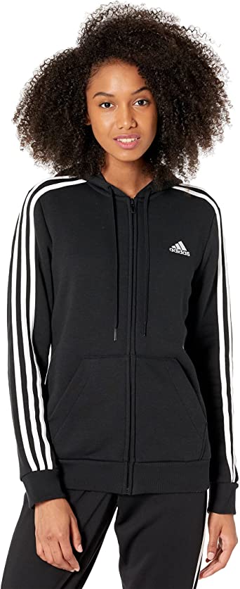 Photo 1 of adidas Women's Essentials Fleece 3-Stripes Full-Zip Hoodie
Size: Large