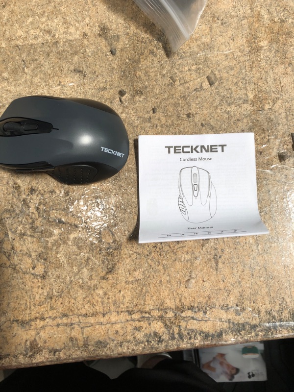 Photo 2 of TECKNET 2600DPI Bluetooth Wireless Mouse, 12 Months Battery Life with Battery Indicator, 2600/2000/1600/1200/800DPI
