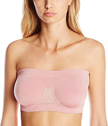 Photo 1 of Ahh By Rhonda Shear Women's Angel Seamless Underwire Bandeau Bra 1X SIZED