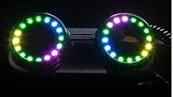 Photo 1 of GloFX LED Pixel Pro LED Goggles 