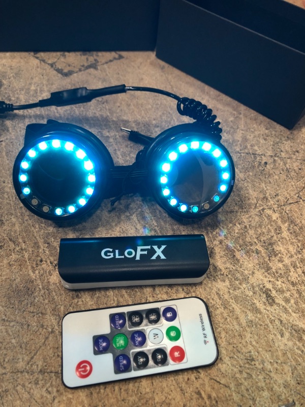 Photo 2 of GloFX LED Pixel Pro LED Goggles 