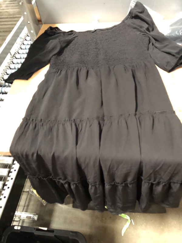 Photo 2 of black sun dress for women size XL