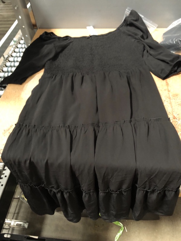 Photo 1 of black sun dress for women size XL