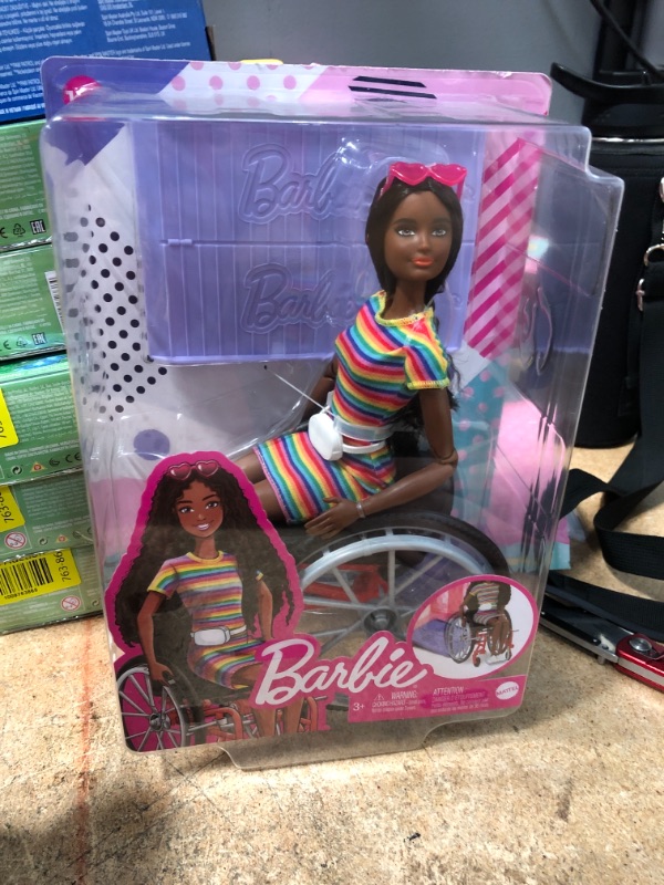 Photo 2 of Barbie Doll #166 with Wheelchair and Ramp
