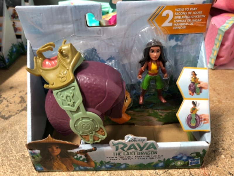 Photo 2 of Hasbro Disney Raya and the Last Dragon Raya and Tuk Tuk, Doll for Girls and Boys, Toy for Kids Ages 3 and up, No Batteries Requ Multi
