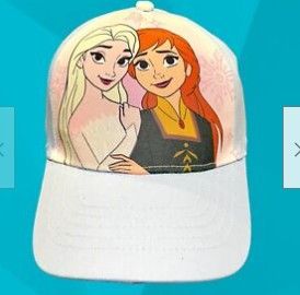 Photo 1 of 5PCKS OF DISNEY Frozen Kid's Baseball Hat NWT TARGET BULLSEYE 2022 Character Elsa & Anna

