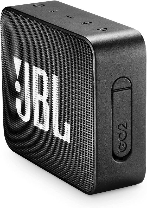 Photo 1 of JBL GO2 - Waterproof Ultra-Portable Bluetooth Speaker - Black
