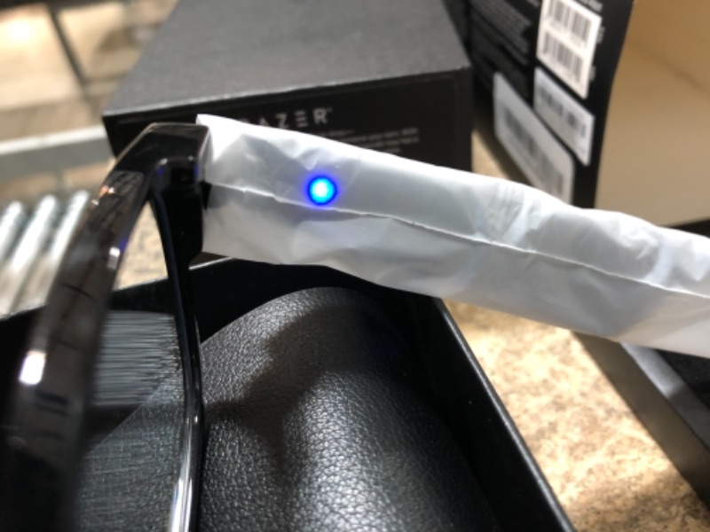 Photo 5 of Razer Anzu Smart Glasses: Blue Light Filtering & Polarized Sunglass Lenses - Low Latency Audio - Built-in Mic & Speakers - Touch & Voice Assistant Compatible - 5hrs Battery - Rectangle/Large
