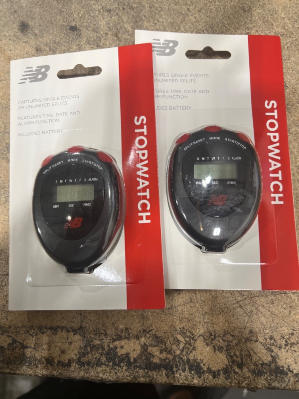 Photo 2 of 2 PACK - New Balance Stopwatch

