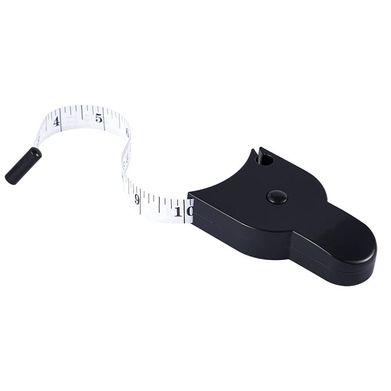 Photo 1 of 2 PACK - Body Tape Measure, 60 inch/150cm Automatic Telescopic Tape Measure for Body Measurement
