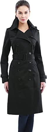 Photo 1 of BGSD Women Chloe Waterproof Classic Hooded Long Trench Coat
