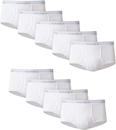 Photo 1 of Hanes Men's Tagless White Briefs with ComfortFlex Waistband
PACK OF 9 