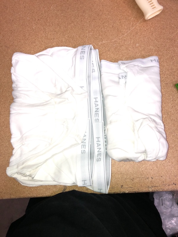 Photo 2 of Hanes Men's Tagless White Briefs with ComfortFlex Waistband
PACK OF 9 