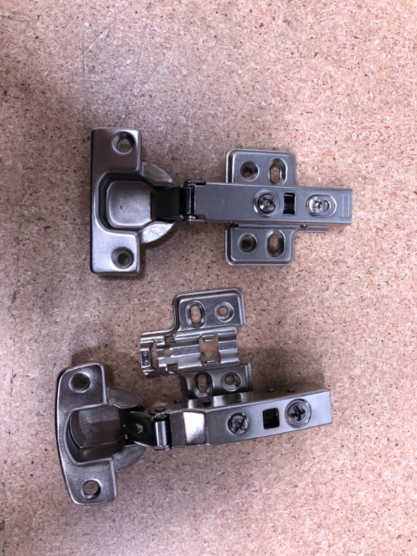 Photo 1 of **NO STOCK PHOTO**
Hafele Eco Metalla 16 Crank Hinges
**USED** **TWO PIECES**