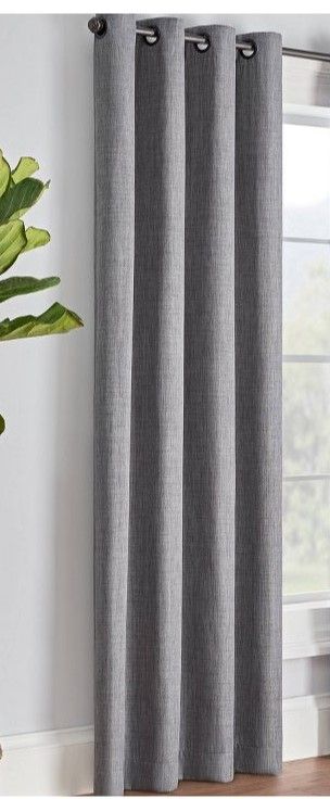 Photo 1 of 1pc Blackout Rowland Curtain Panel - Eclipse

