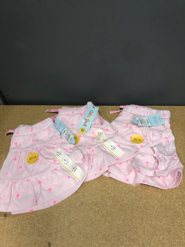 Photo 2 of 3 Pack of Girls' Skorts - Cat & Jack™ Size S (6-6X)