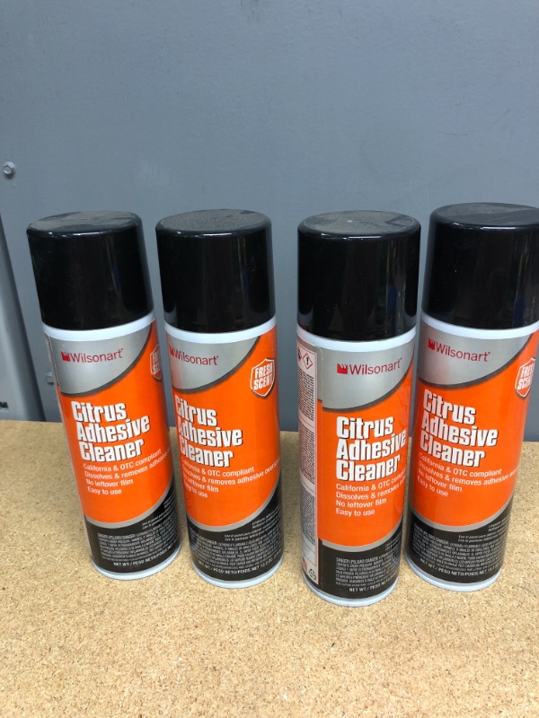 Photo 1 of 4 Packs of Wilsonart Citrus Adhesive Cleaner WA-131A