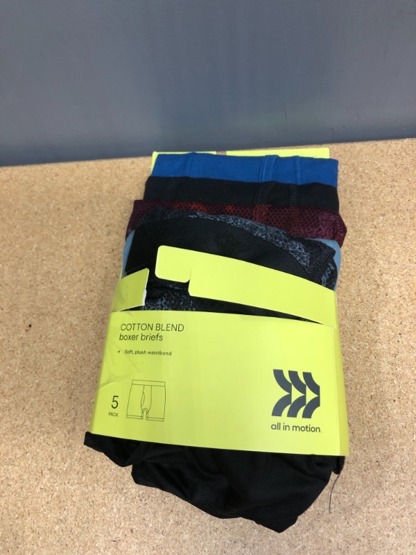 Photo 1 of Boys' 5pk Printed Boxer Briefs - All in Motion™ L (12/14)