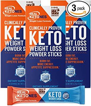 Photo 1 of *EXPIRES Jan 2023*
Real Ketones- Exogenous Keto D BHB + Electrolytes- Drink Mix Supplement Powder- 30 Packets - Chocolate
