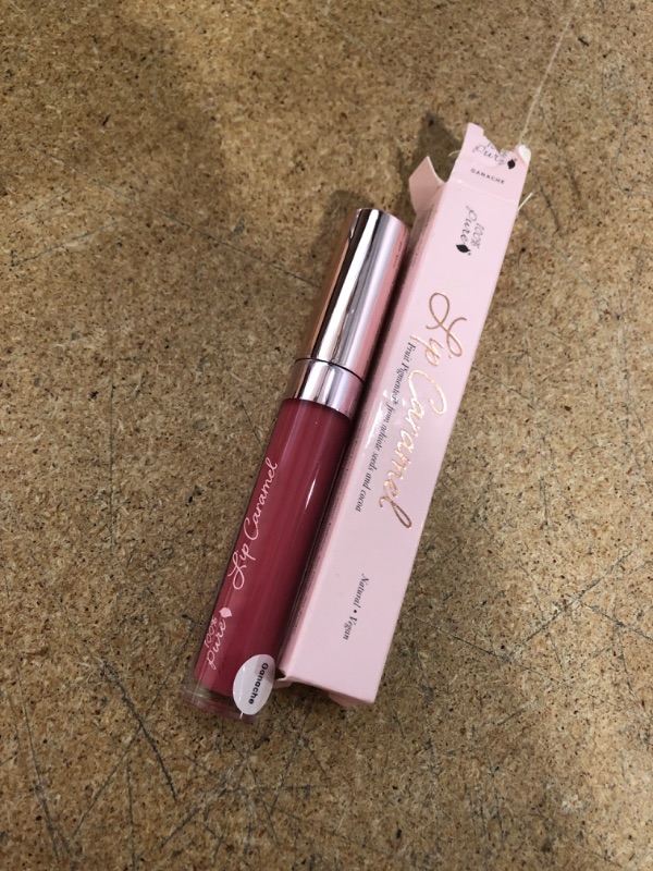 Photo 1 of 100% PURE Lip Caramel, Ganache, Long Lasting Liquid Lipstick, Nude lipstick with Glossy Finish, Natural lipstick, Vegan Makeup (Medium Rosy Nude Color) - 0.177 Fl Oz
