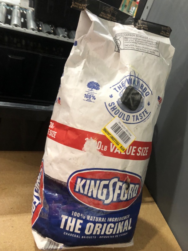 Photo 1 of  Kingsford 20 lbs. Original BBQ Charcoal Grilling Briquettes 