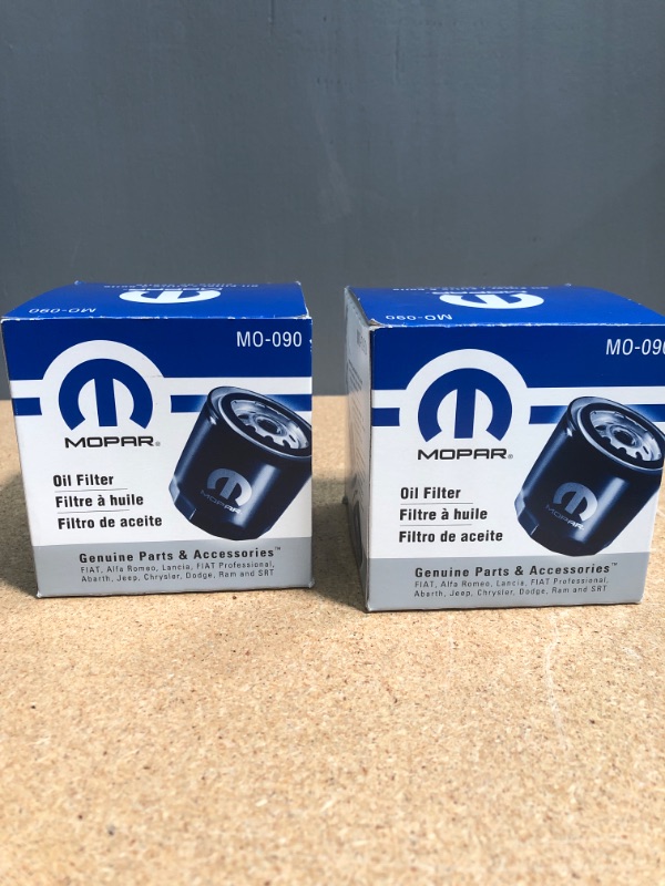 Photo 2 of 2 Packs of Mopar Oil Filter MO-090