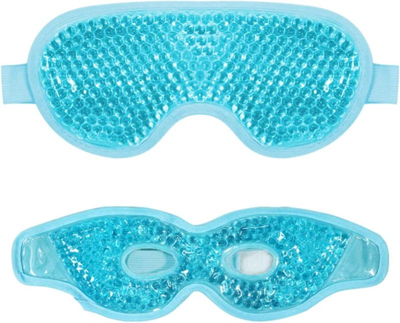 Photo 1 of 2 Pcs Cooling Eye Masks Gel Eye Masks Reusable Cold Eye Masks